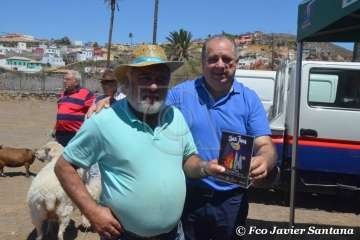Muestra de ganado de las fiestas del patrono de Telde (Foto  Francisco Javier Santana)